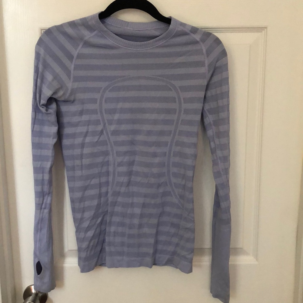 Lululemon Long Sleeve Purple Top
